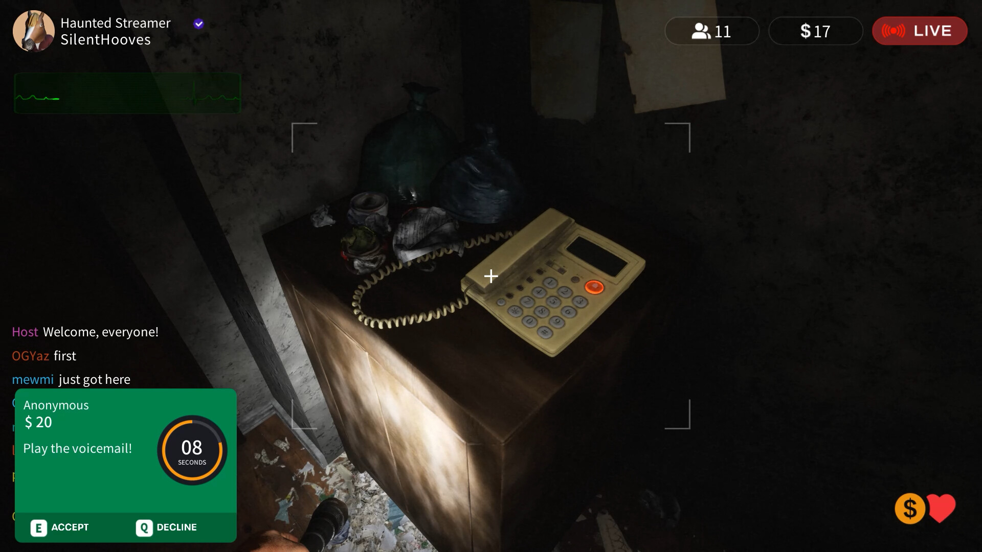 HAUNTED STREAMER -呪われた配信者- screenshot 4