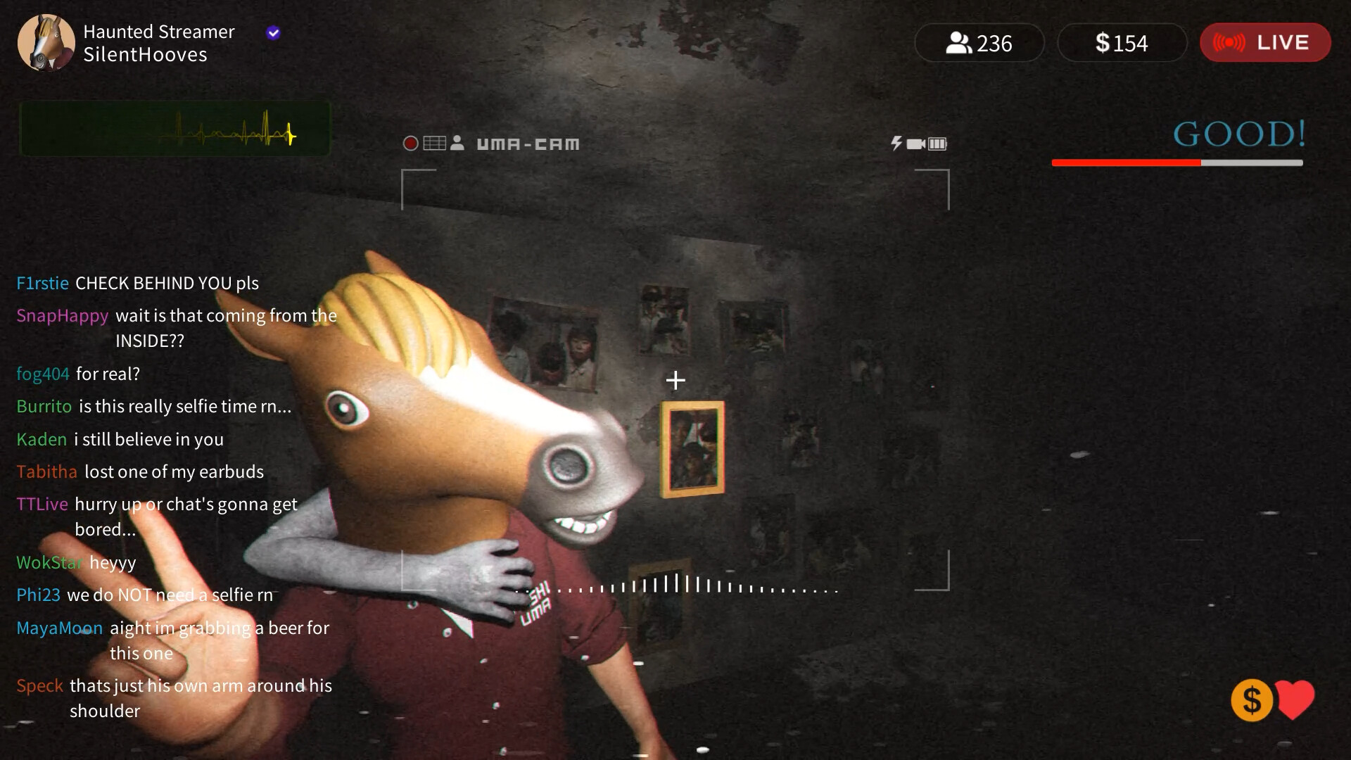 HAUNTED STREAMER -呪われた配信者- screenshot 5