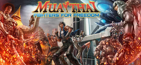 Cover art from Muatythai fighters for freedom