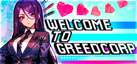 Cover art from WELCOME TO GREEDCORP