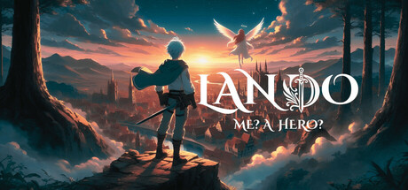 Cover art from Lando Me? A Hero?