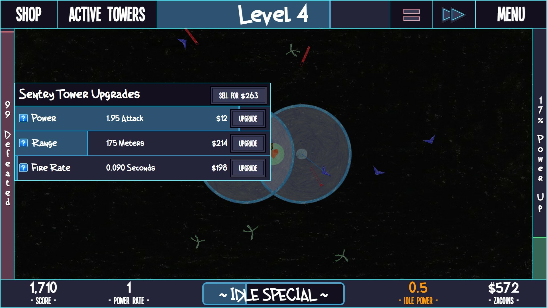 ZaciSa: Idle Defense! screenshot 3