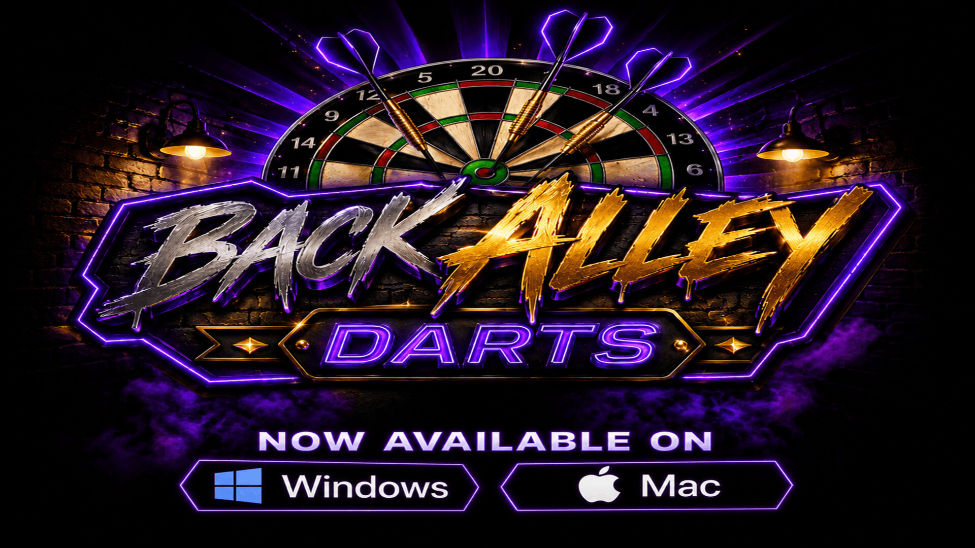 Back Alley Darts trailer
