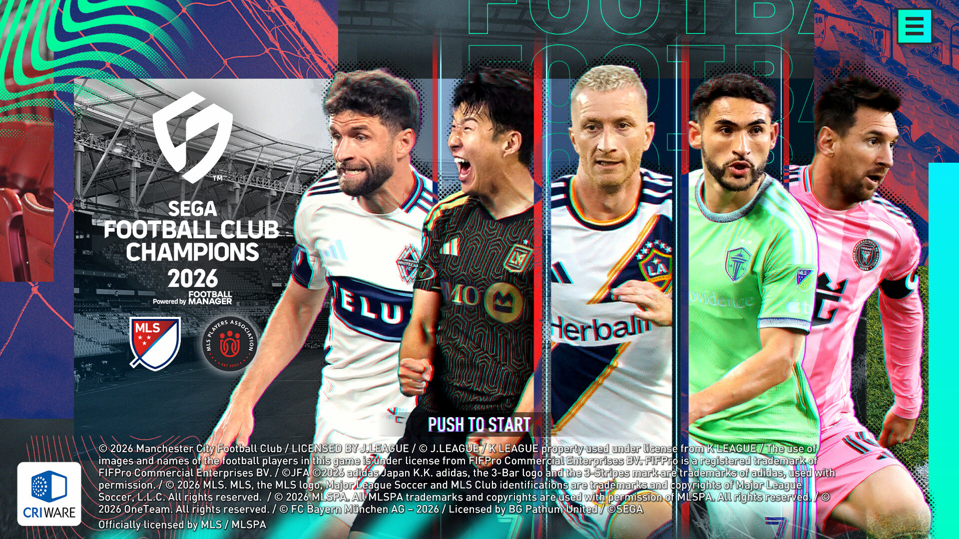 SEGA FOOTBALL CLUB CHAMPIONS screenshot 2