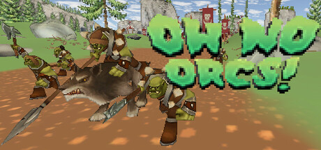 Cover art from Oh no, orcs!