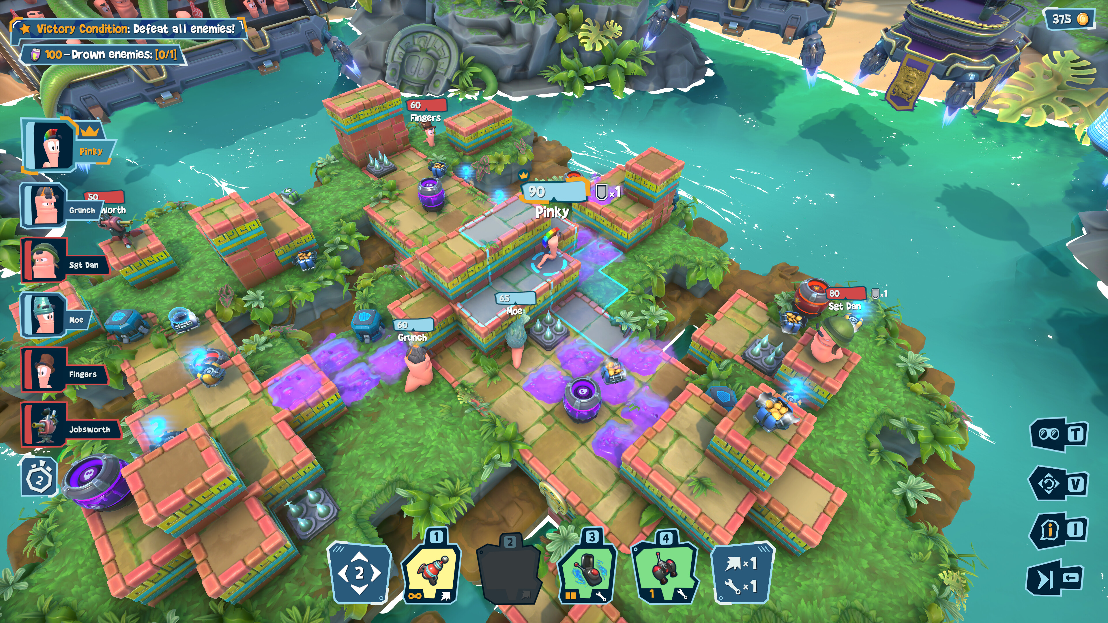 Worms: Galactic Tactics screenshot 5