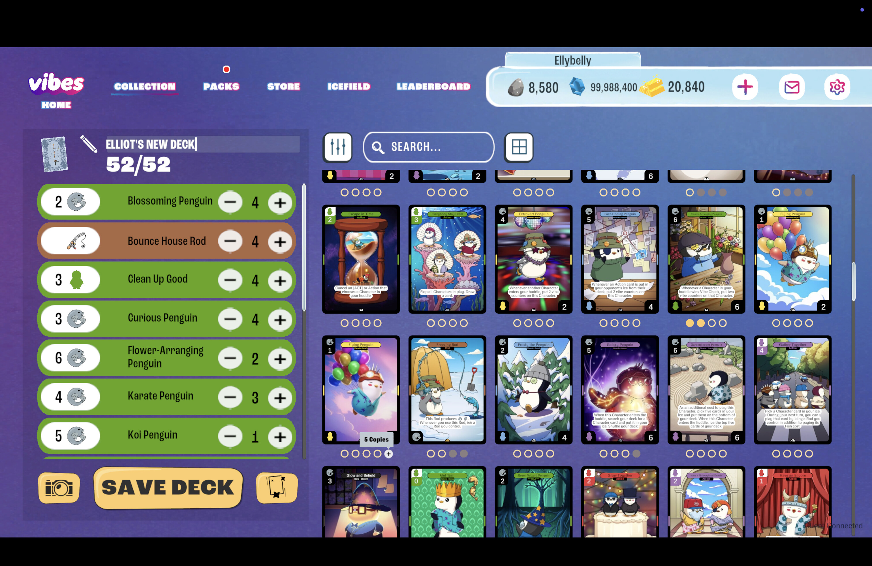 Vibes TCG screenshot 2