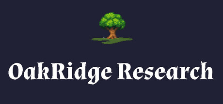 Cover art from OakRidge Research