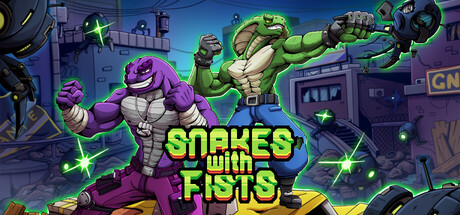 Cover art from Snakes with Fists!