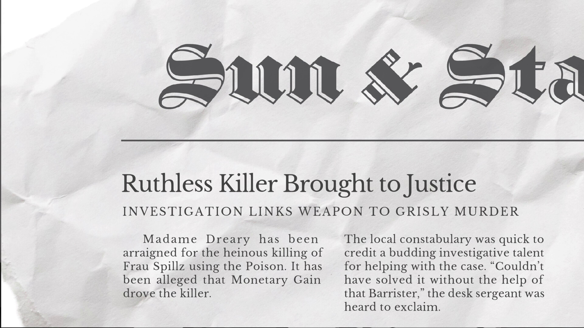 A Matter of Murder: Second Stab screenshot 5