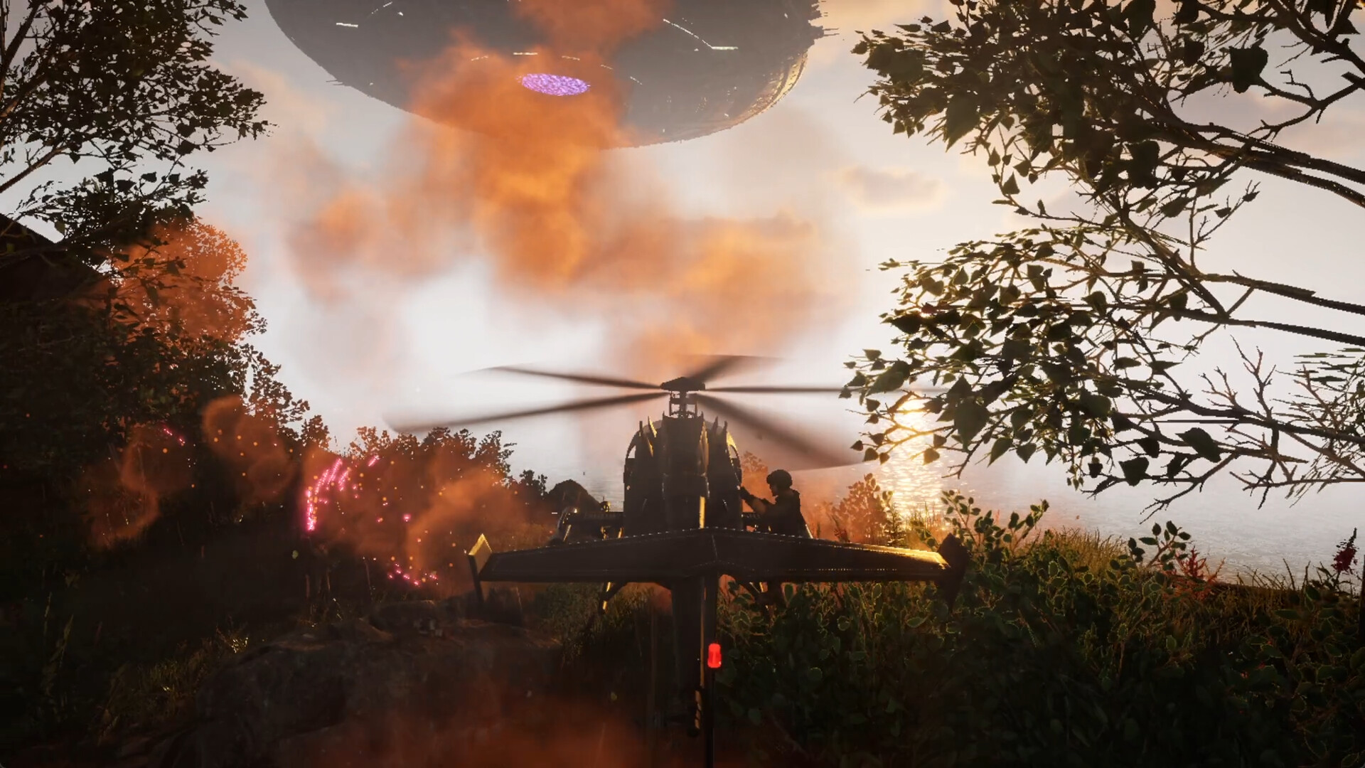 Other World Strike: Helicopter Rescue screenshot 3