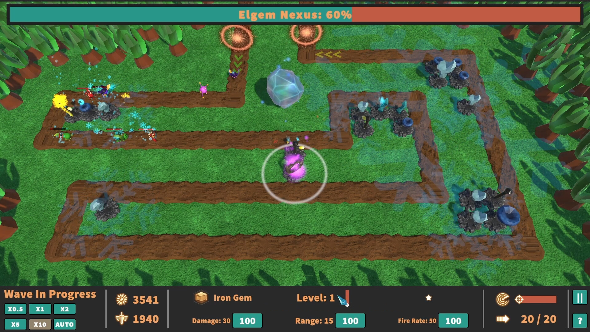 Elgem TD screenshot 2