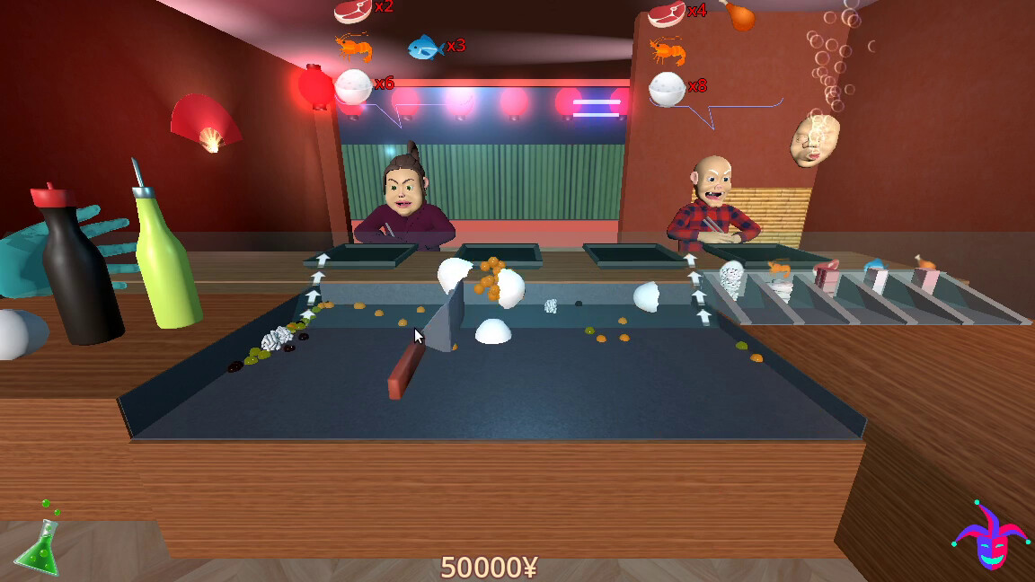 Wacky Teppanyaki - Cooking Chaos trailer