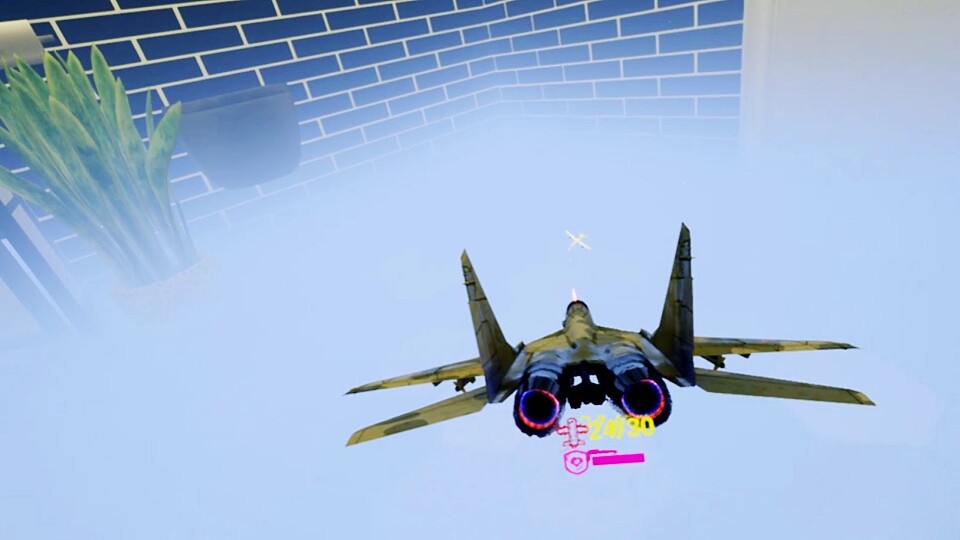 Re shrinking conflict: VR indoor air battle screenshot 3