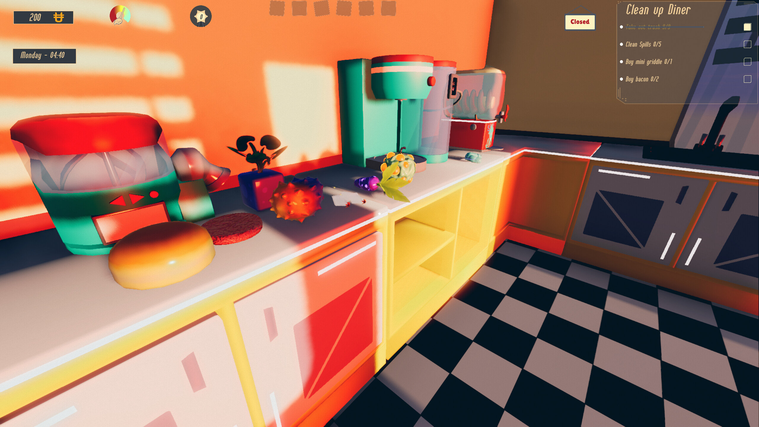 Space Diner Simulator trailer
