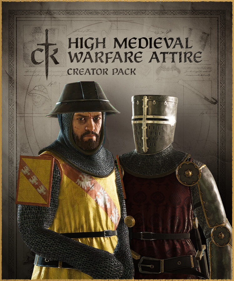 Crusader Kings III Creator Pack: High Medieval Warfare Attire
