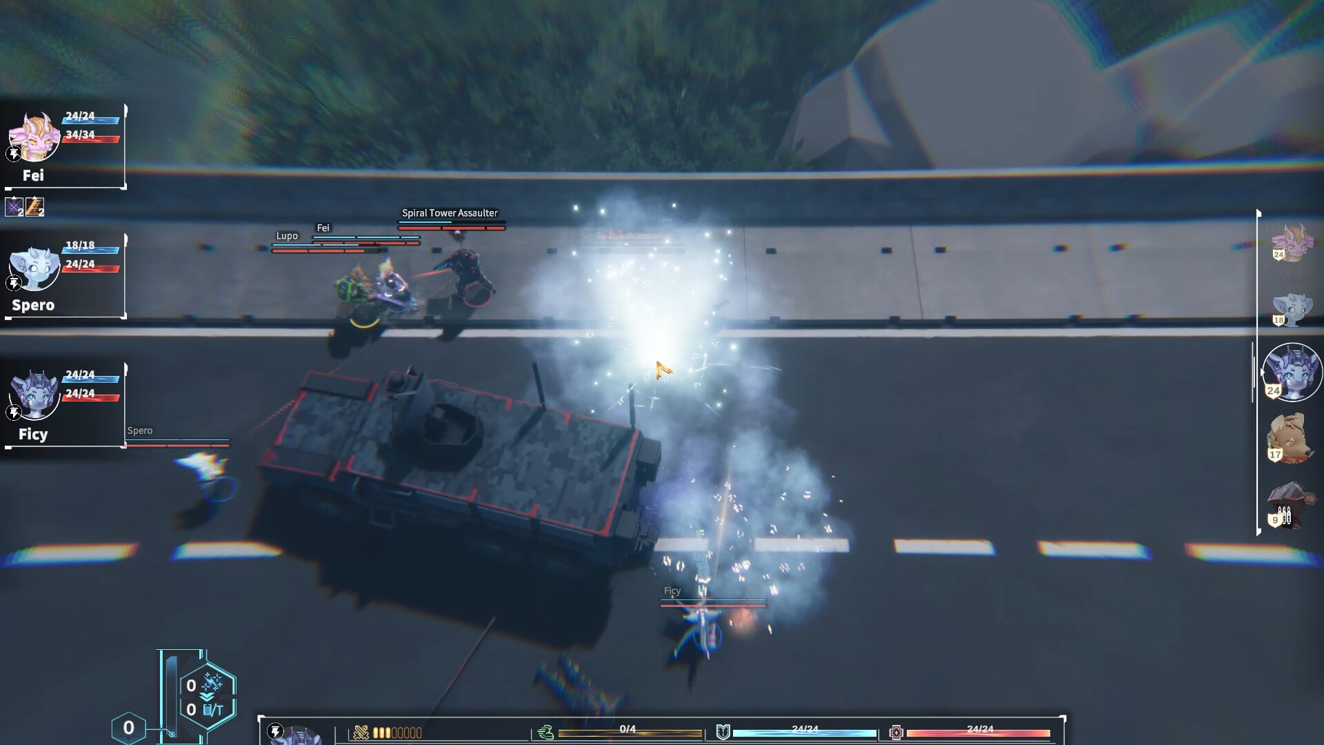 Orcania: Curtain trailer