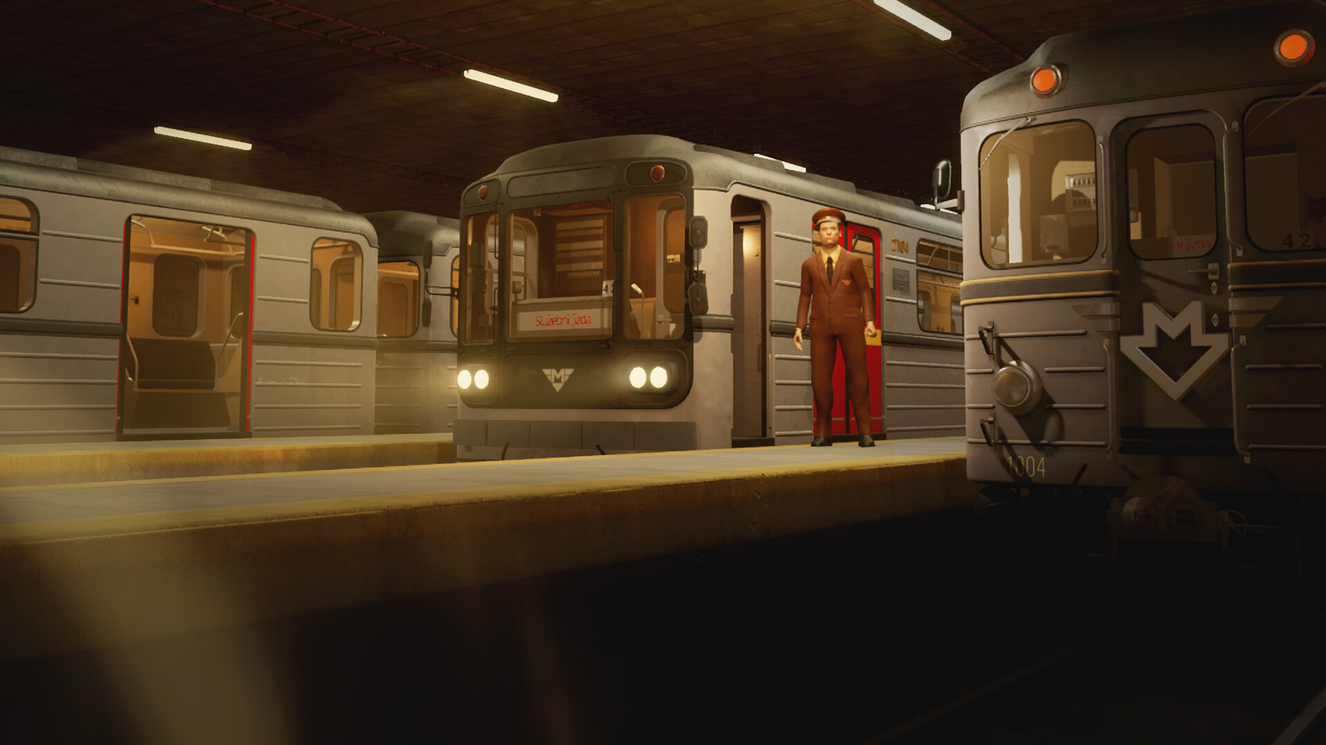 Back in Service: a Metro Driver trailer