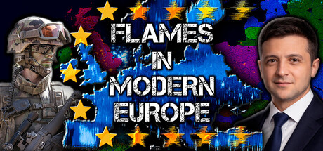 Cover art from Flames in Modern Europe