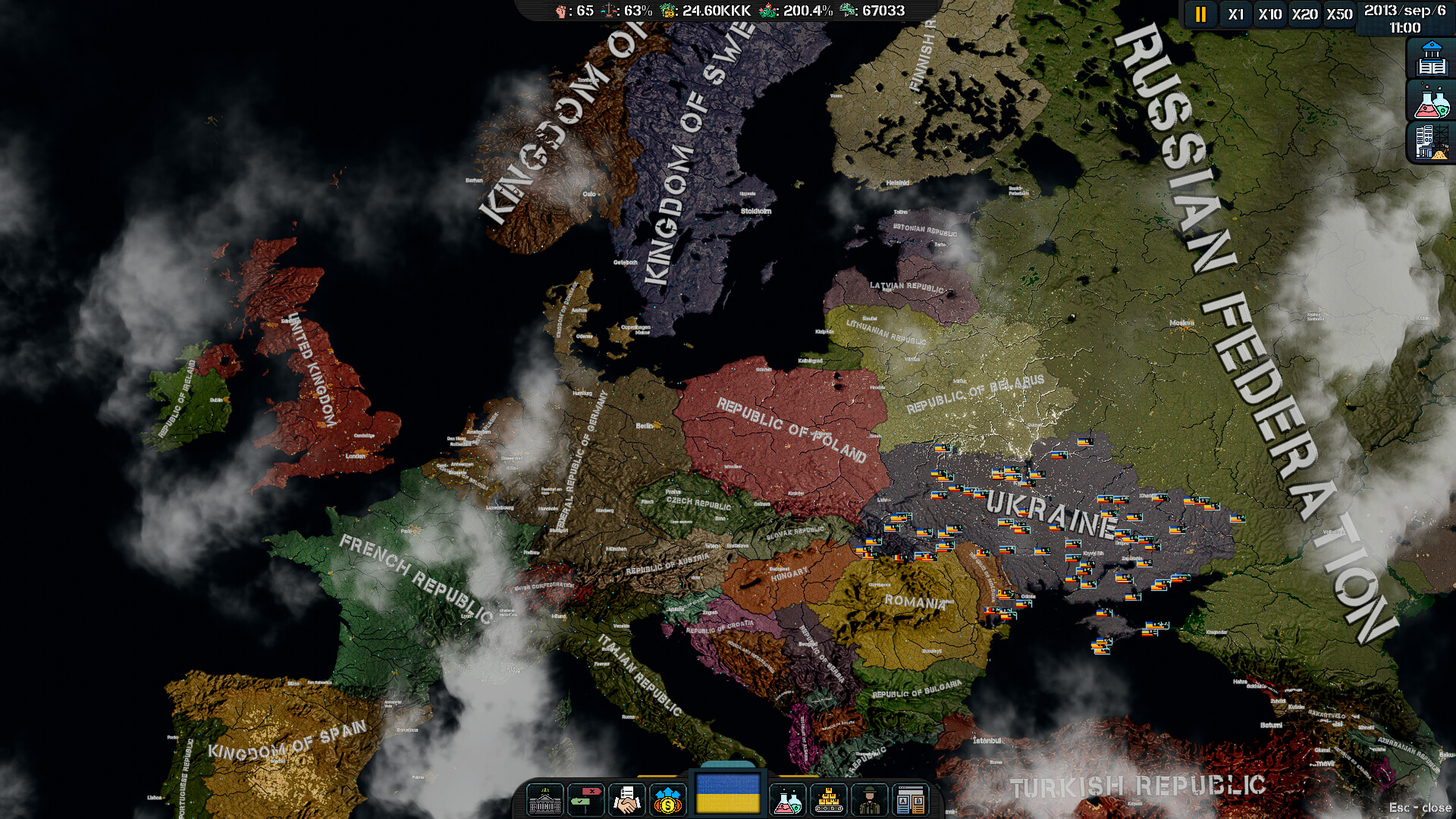 Flames in Modern Europe trailer