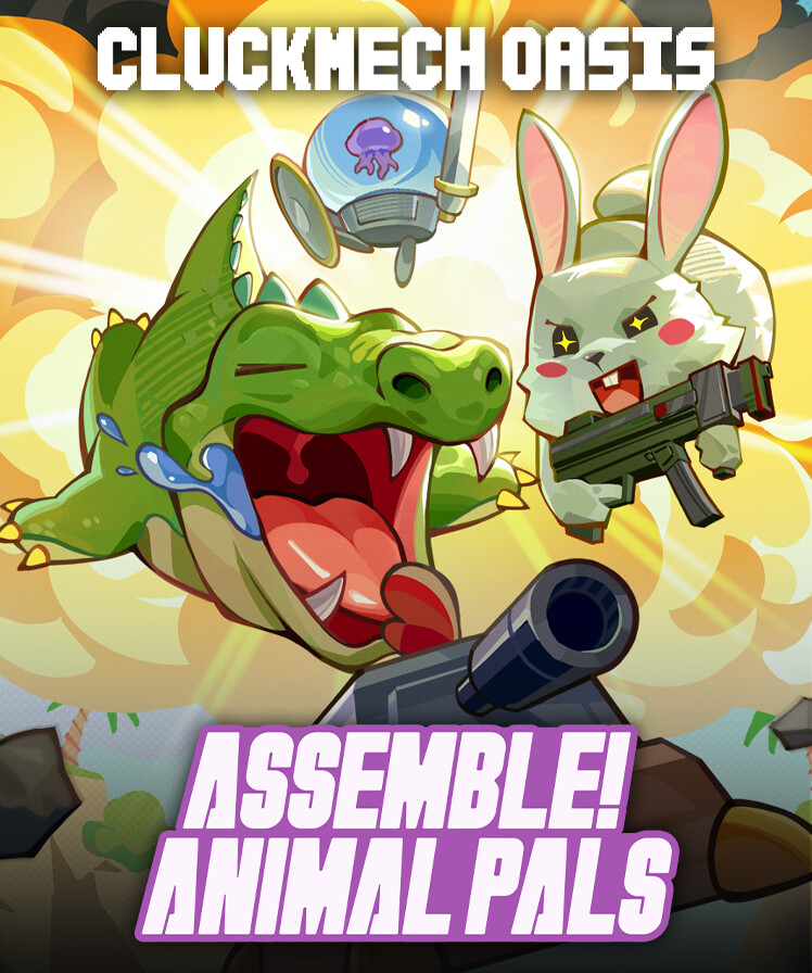 Cluckmech Oasis - Assemble! Animal Pals