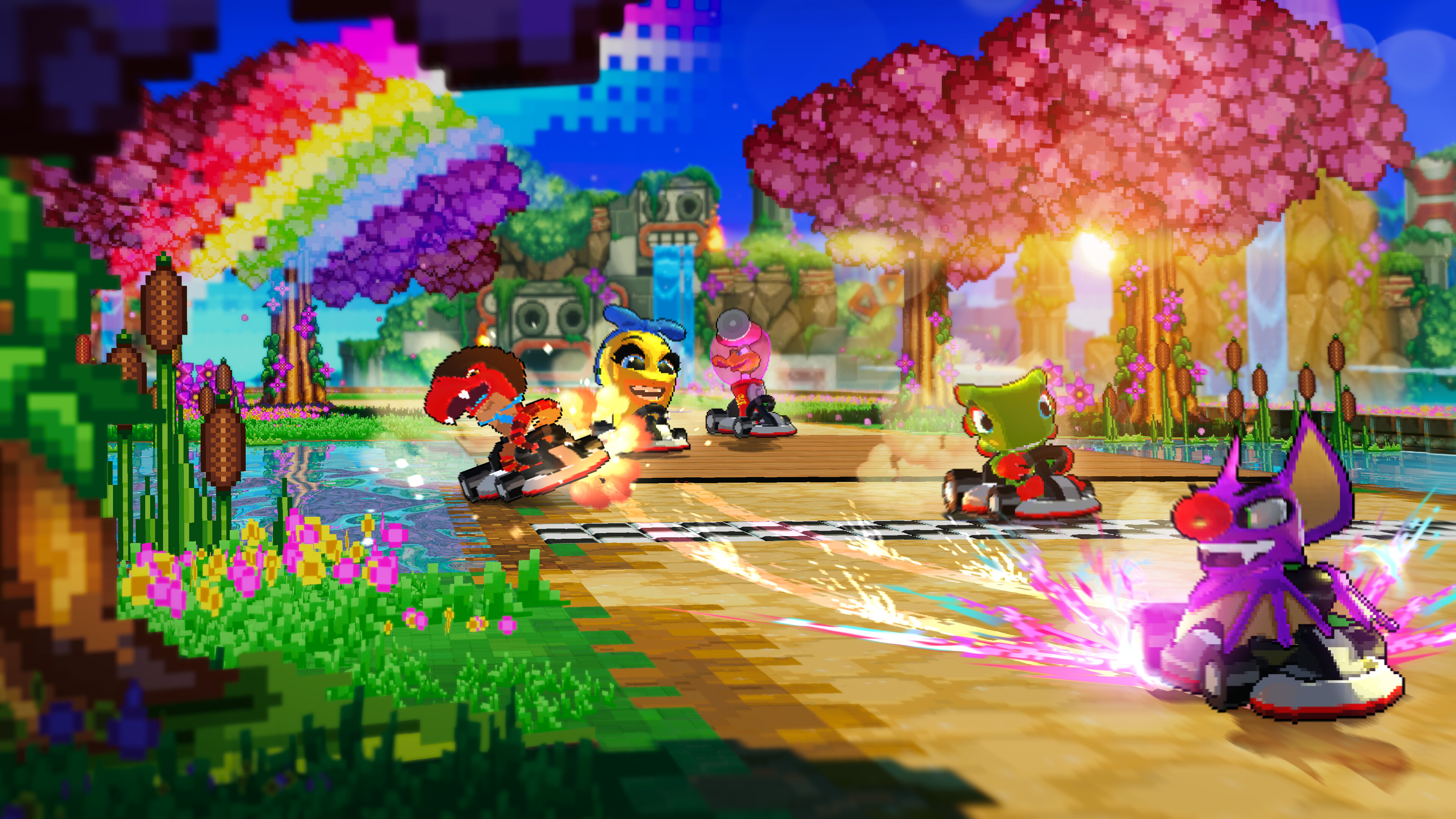 Super Yooka-Laylee Kart screenshot 2