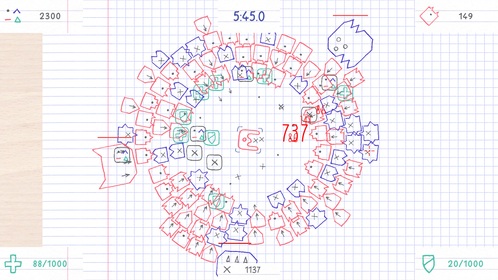 Squared Notebook Fight screenshot 5
