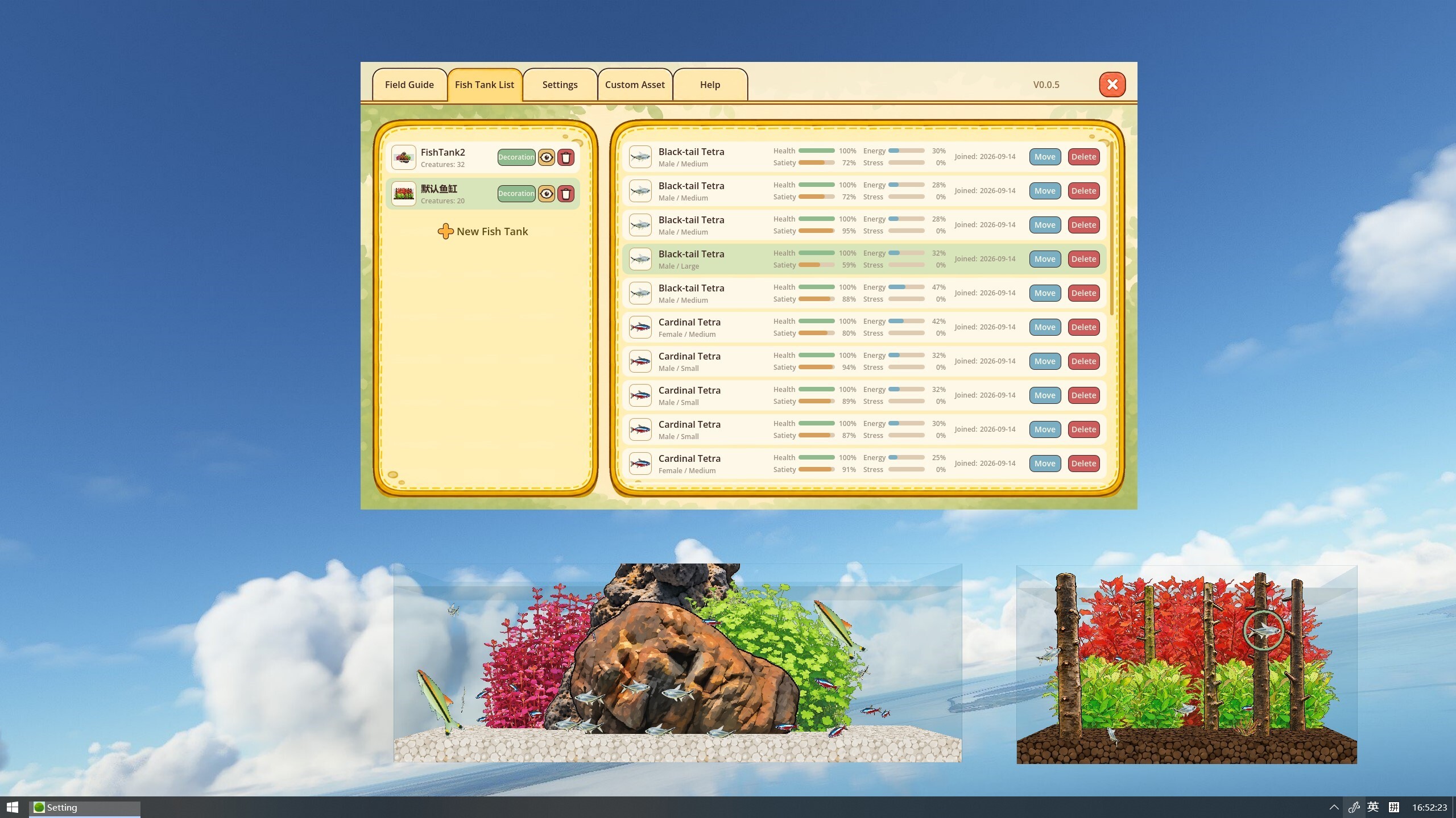 TheDeskFishTank screenshot 3