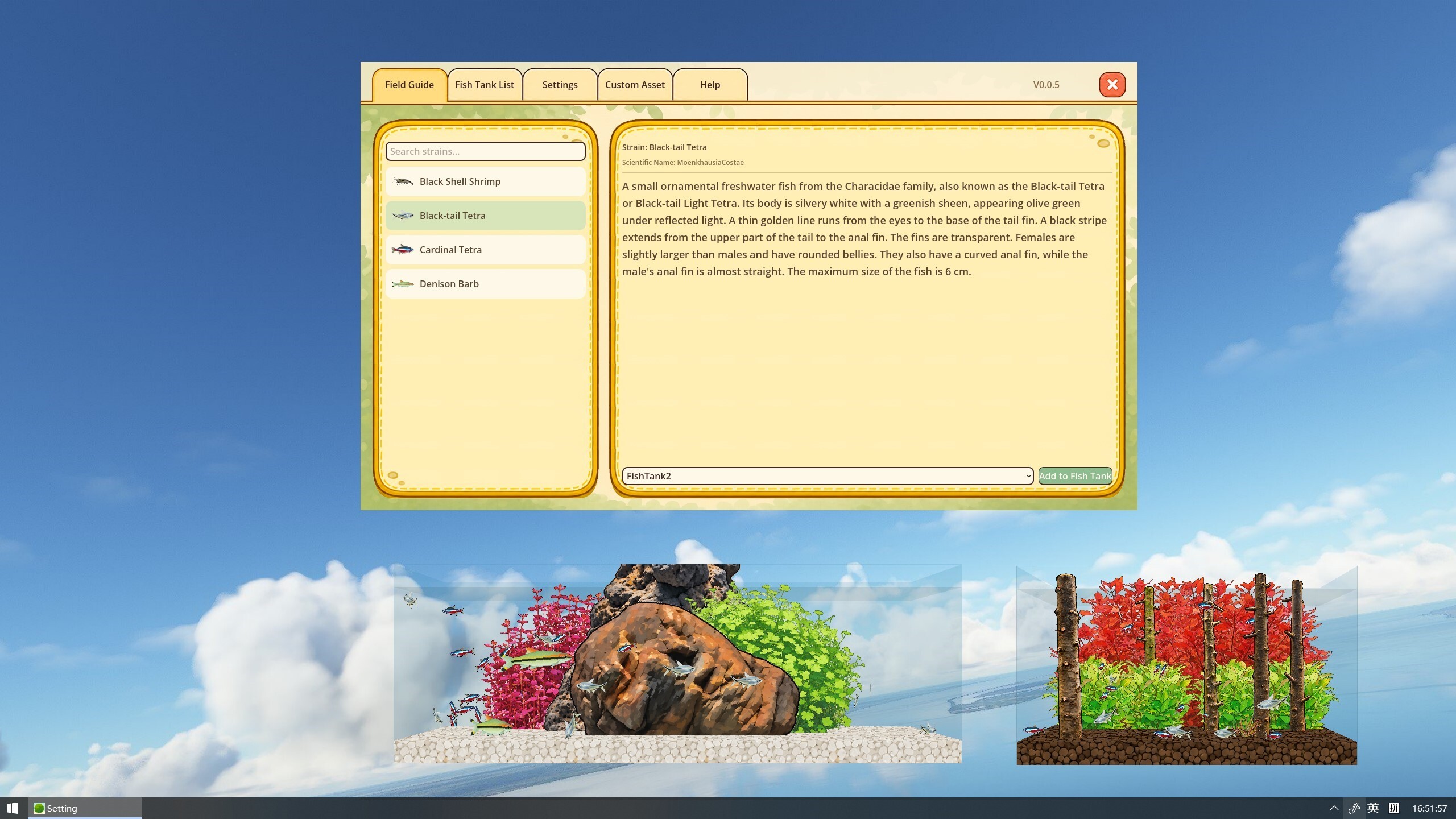 TheDeskFishTank screenshot 2