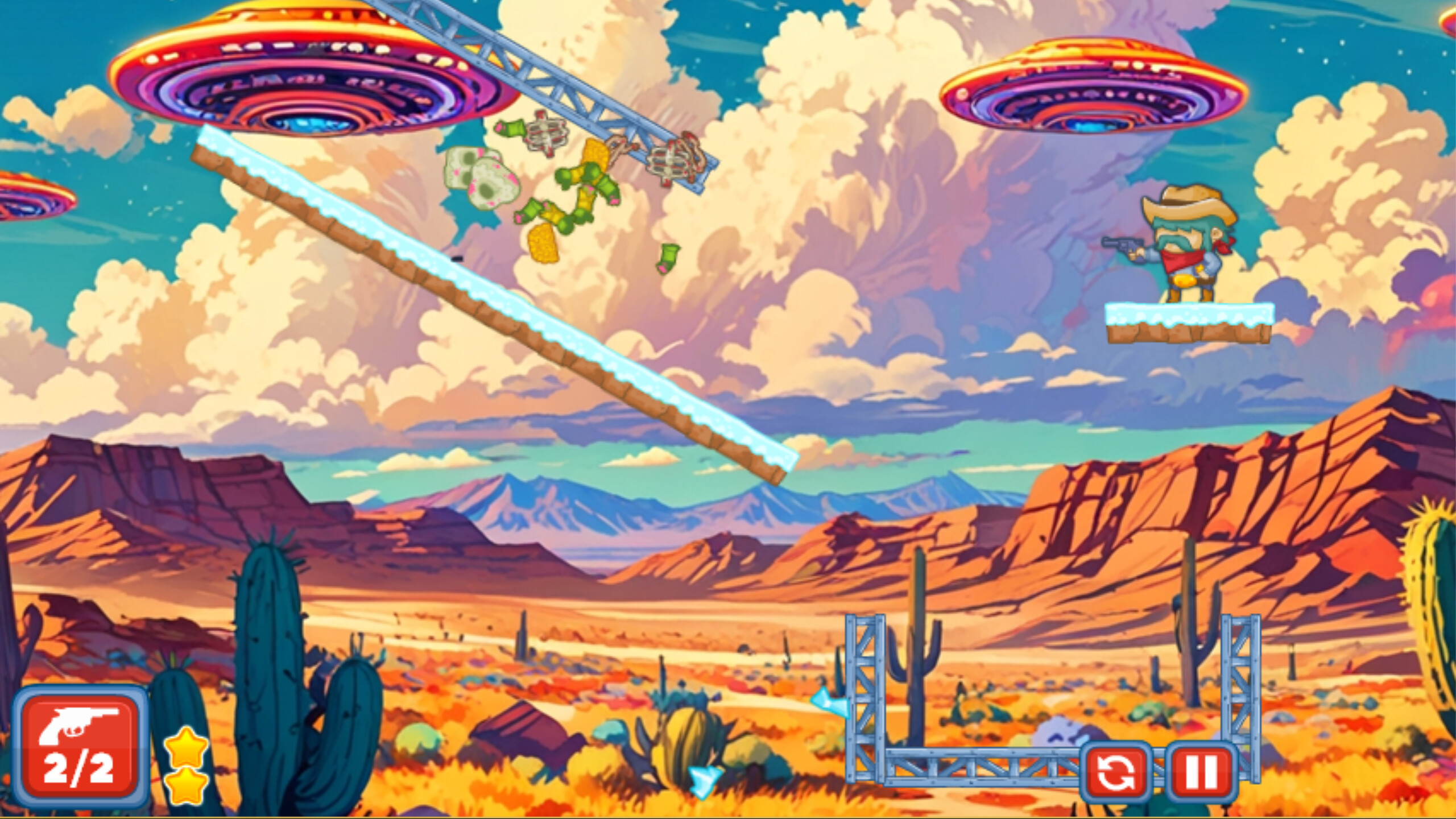Outlaws vs Aliens screenshot 2