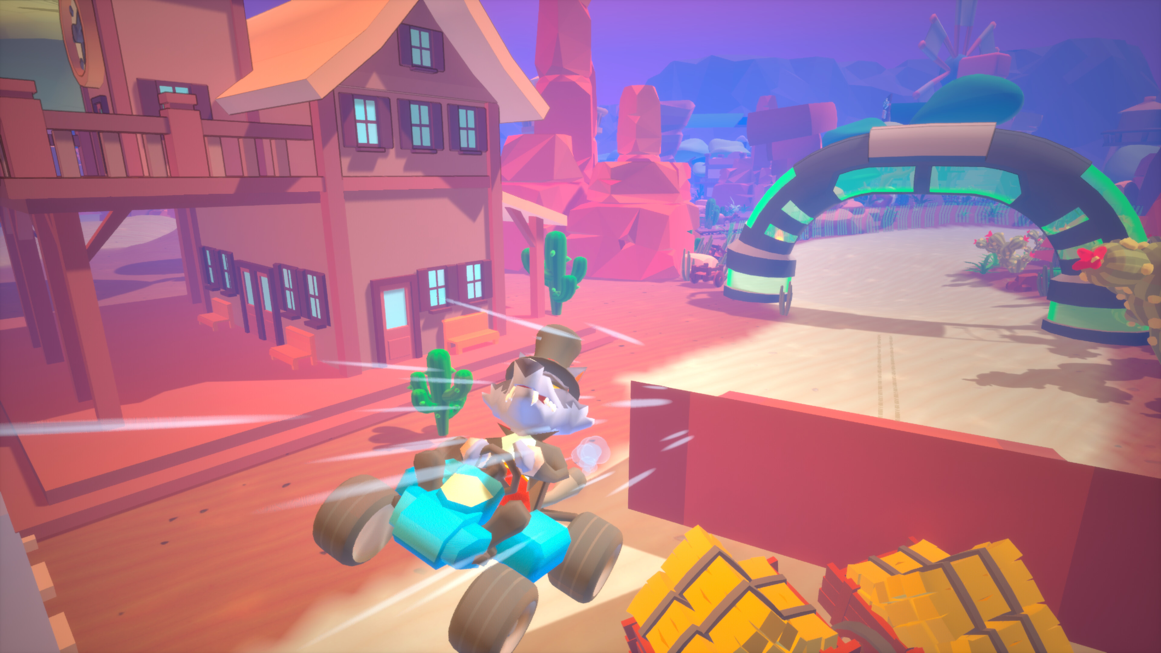 Broom Broom Karts trailer