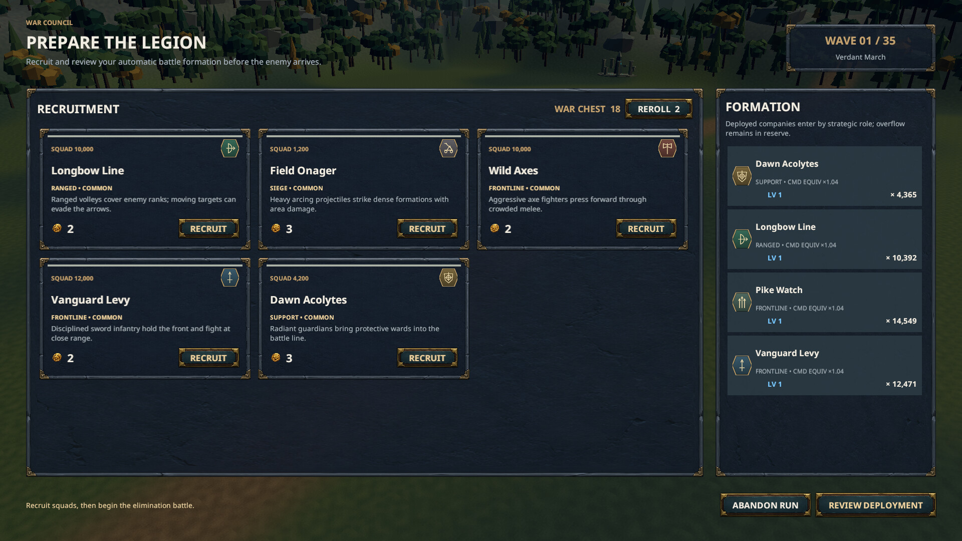 Arcane Legion screenshot 2