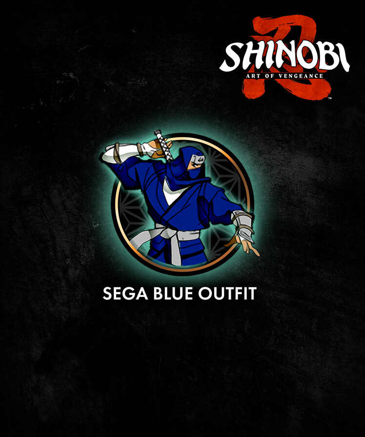 SHINOBI: Art of Vengeance - SEGA Blue Outfit