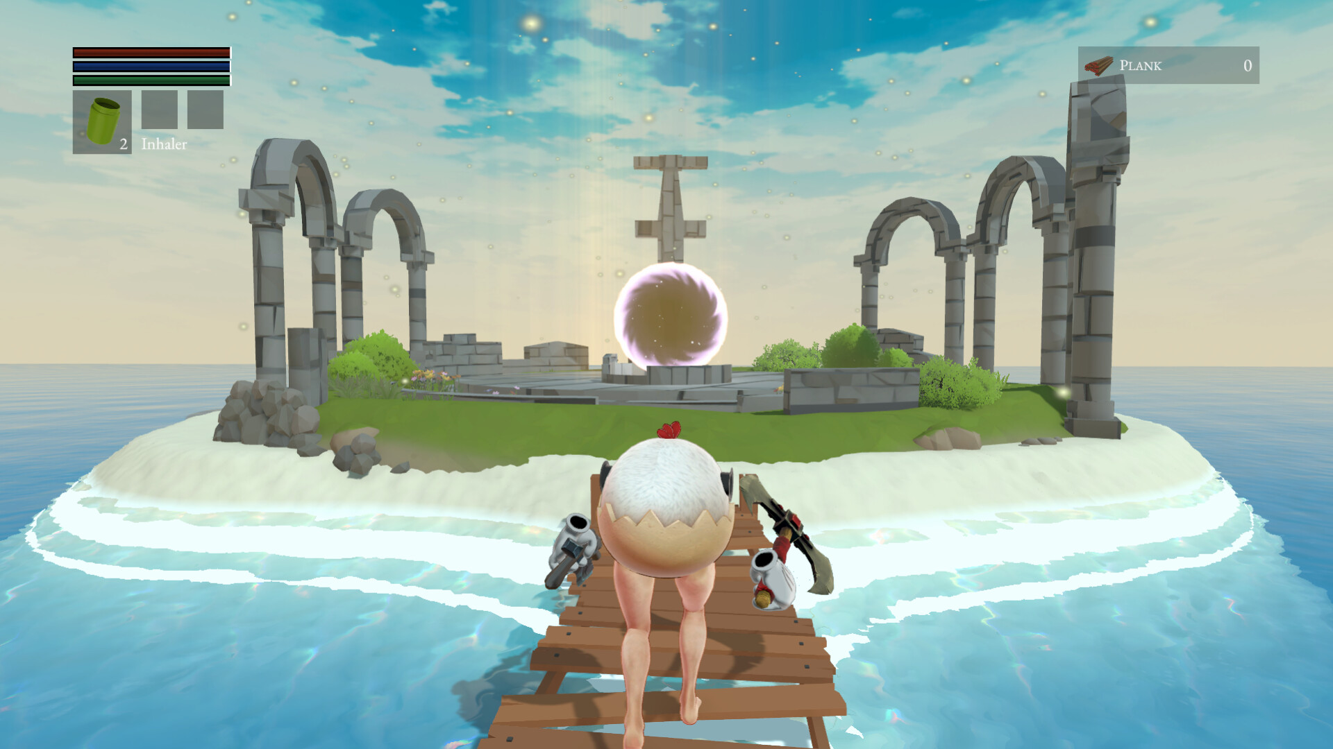 Hailborn: UFO Stole My Egg! screenshot 2