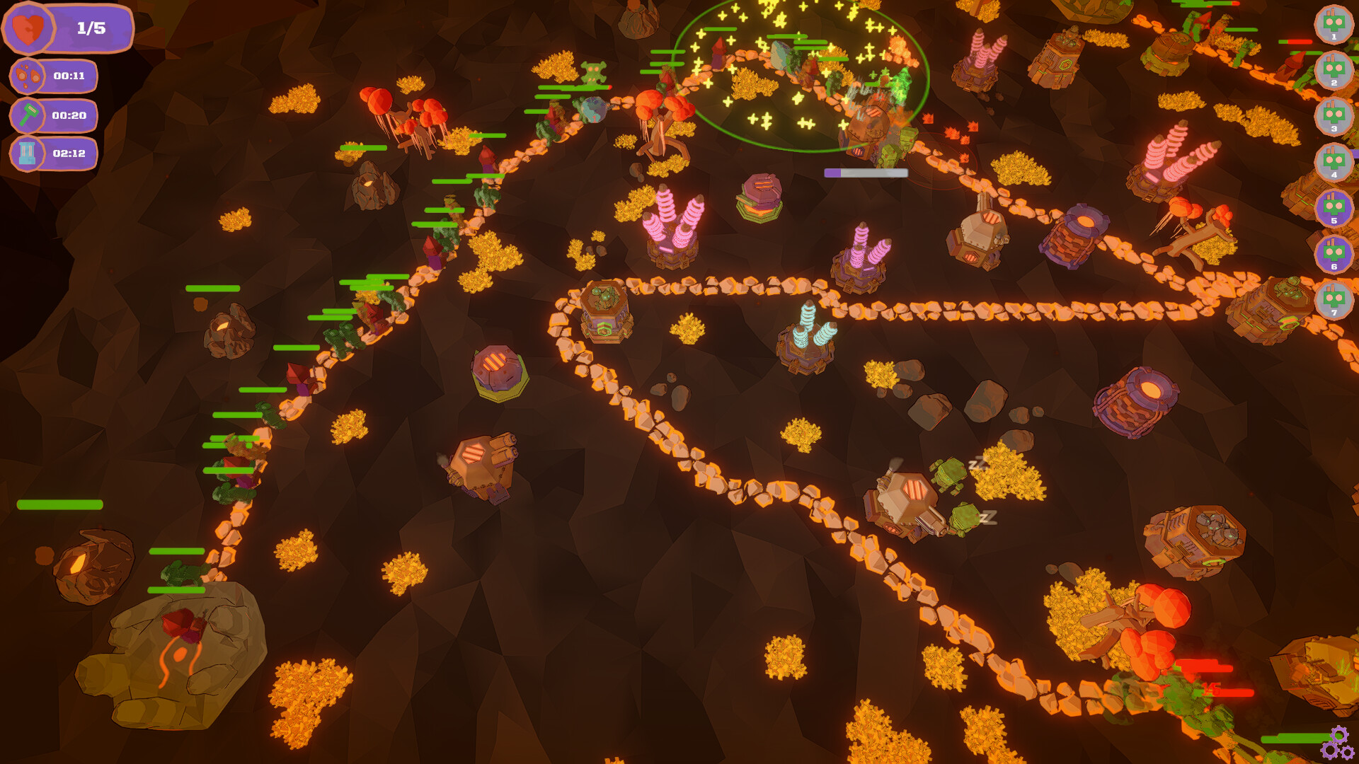 Tides of Lava screenshot 1