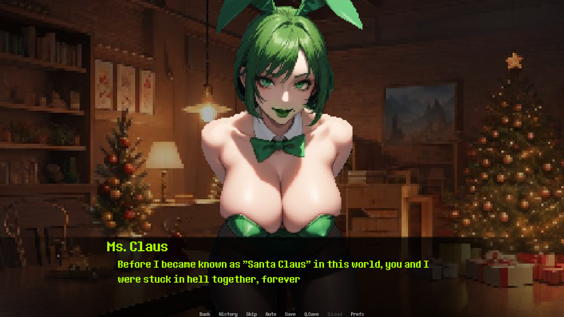 Lonely Christmas: Succubus Santa trailer
