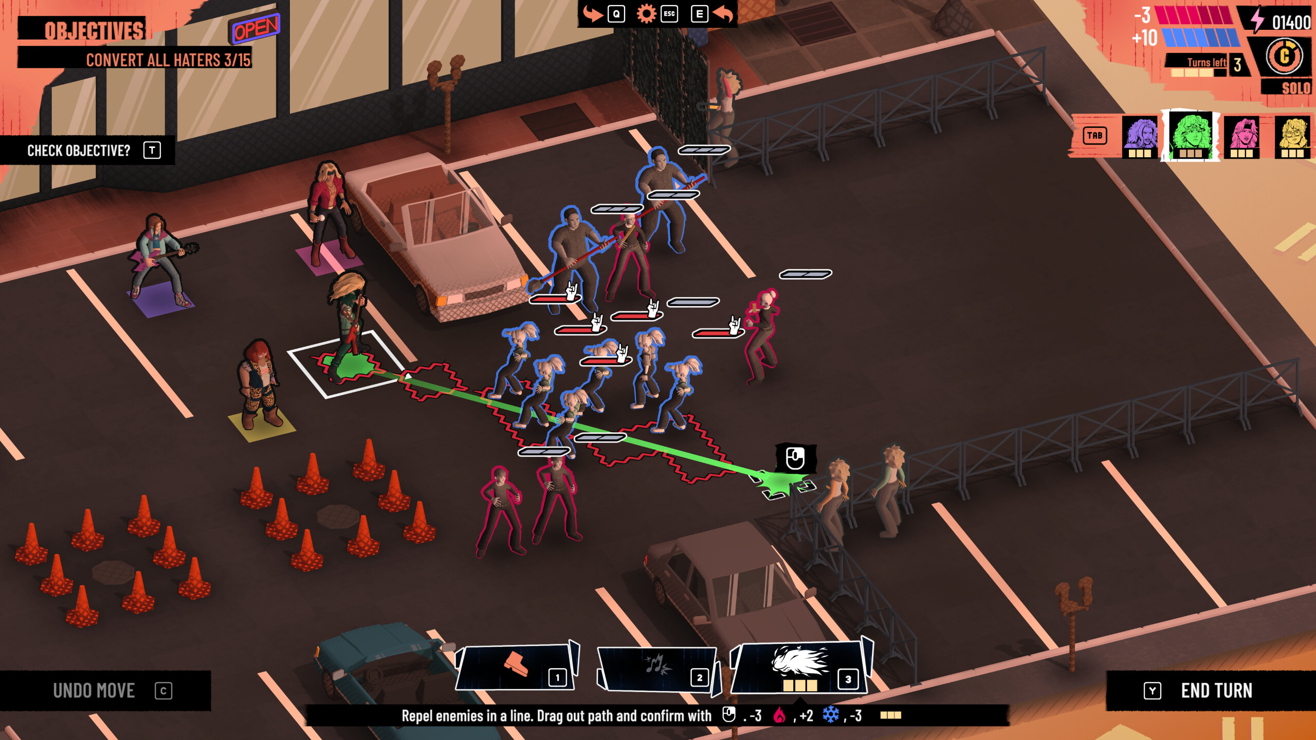 Tactichord: Glam Strategy screenshot 2