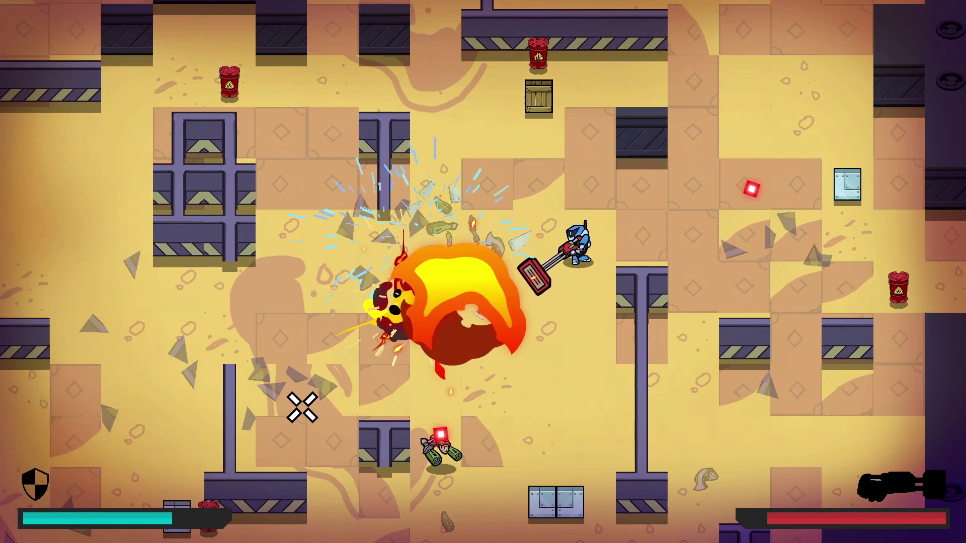 Robot with a Ram Cannon screenshot 5