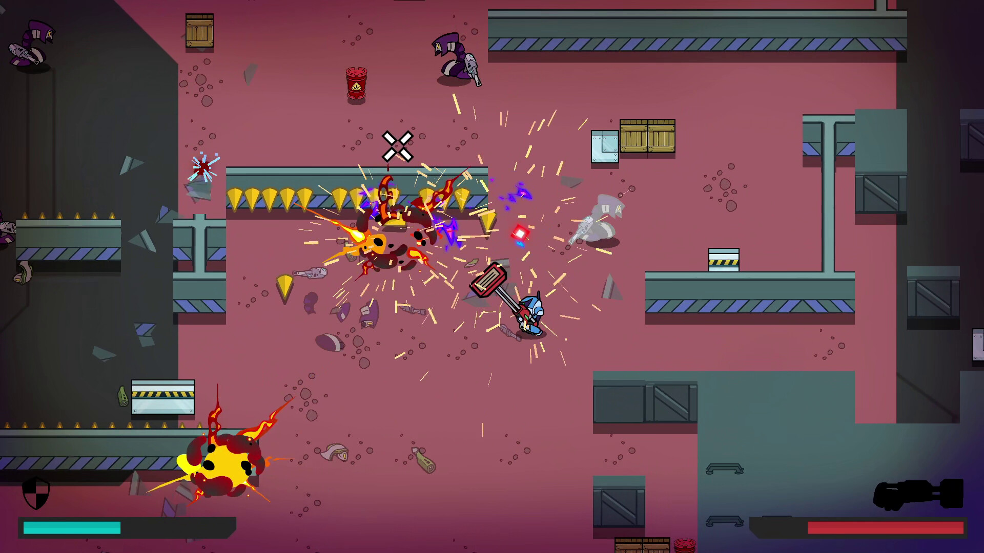 Robot with a Ram Cannon screenshot 3