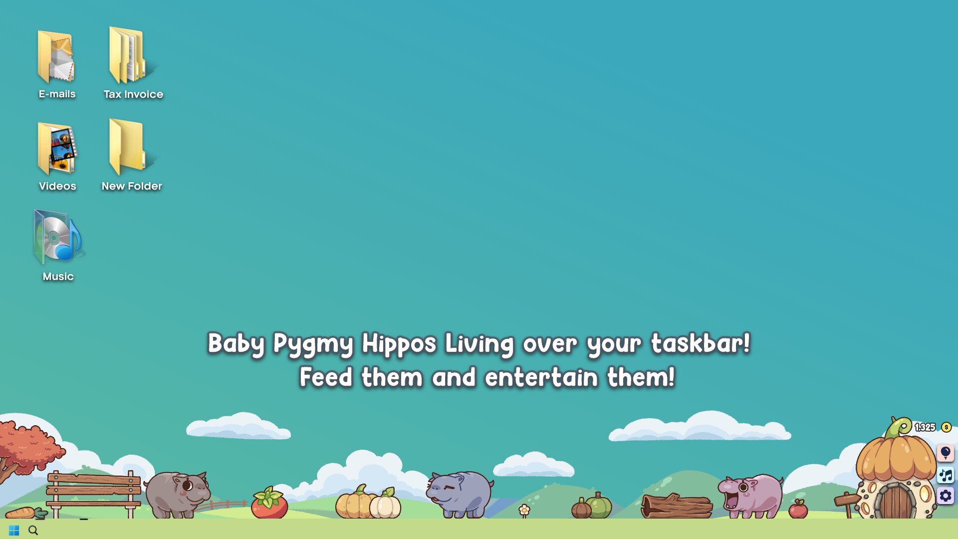 Baby Pygmy Hippo Zoo screenshot 1