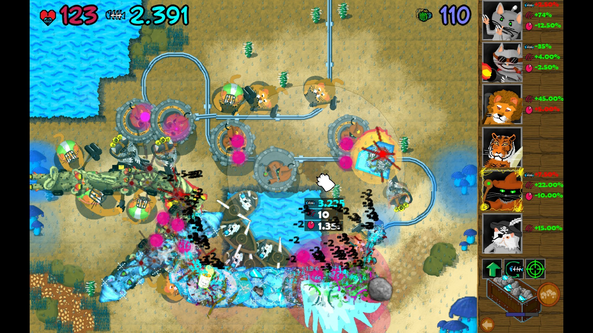 Meow TD: Endless Yarn screenshot 5