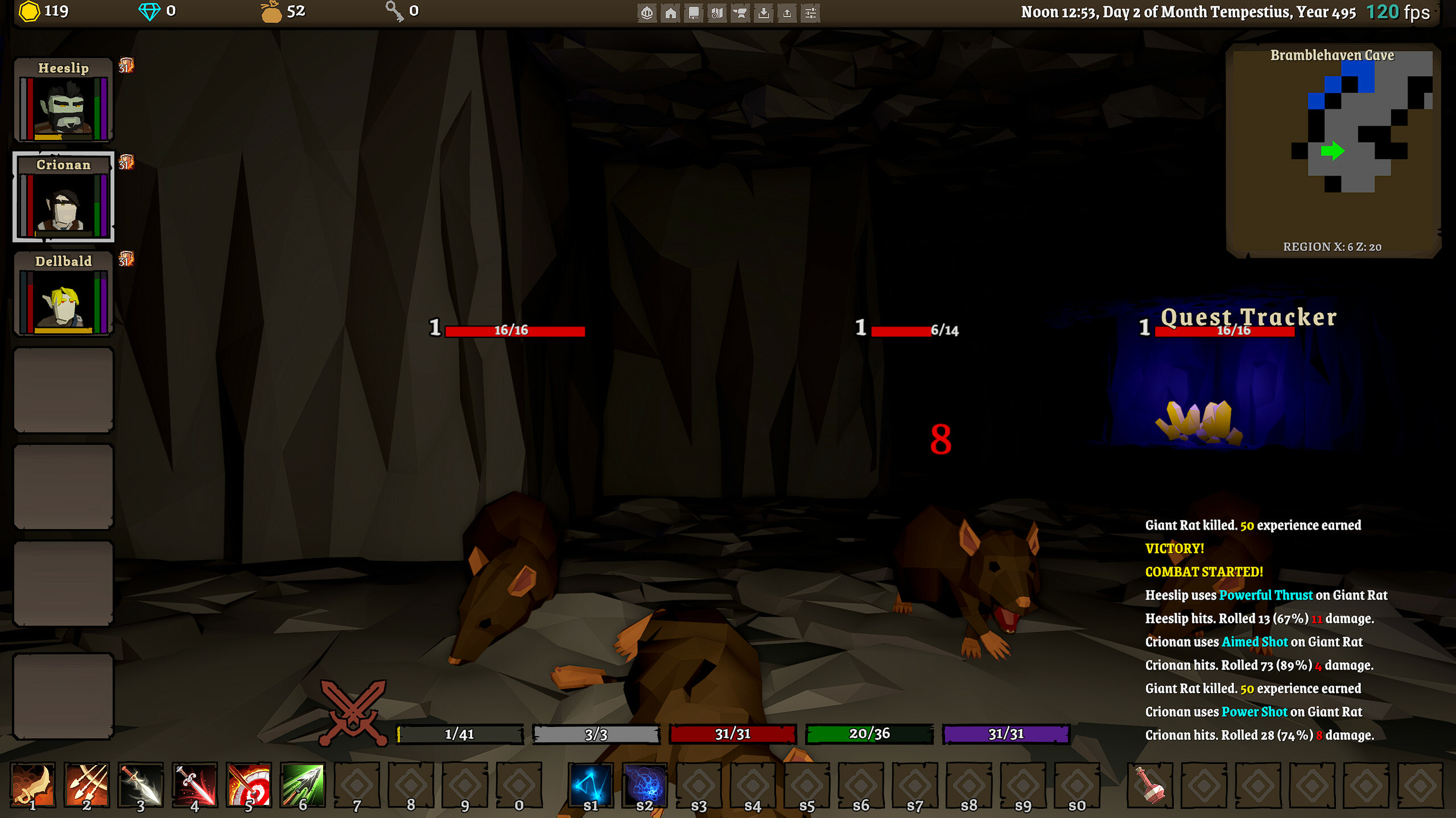 Descending: Curse of the Blood Crown screenshot 3