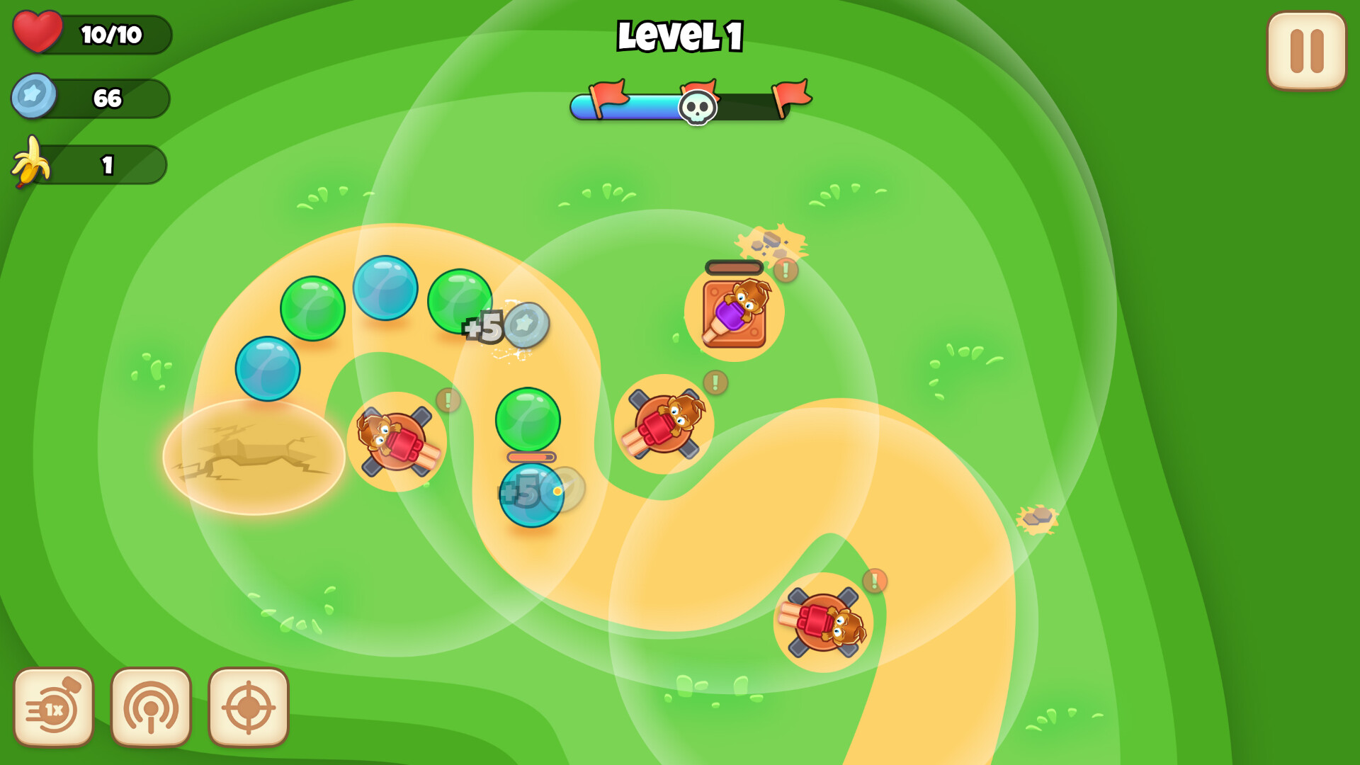 Monkey Bubble Defense trailer