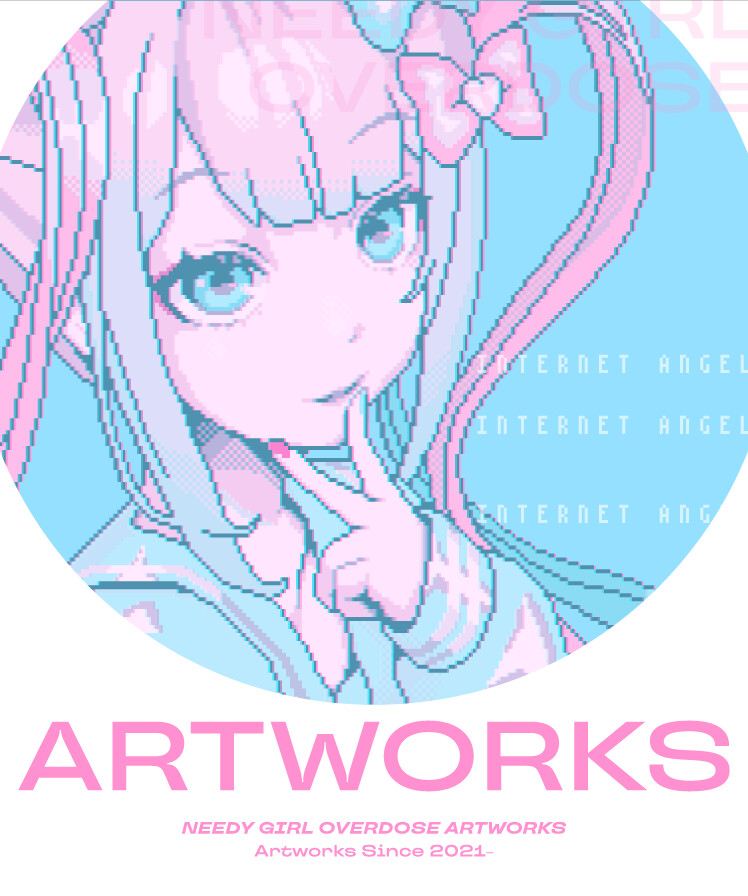 NEEDY STREAMER OVERLOAD ARTWORKS