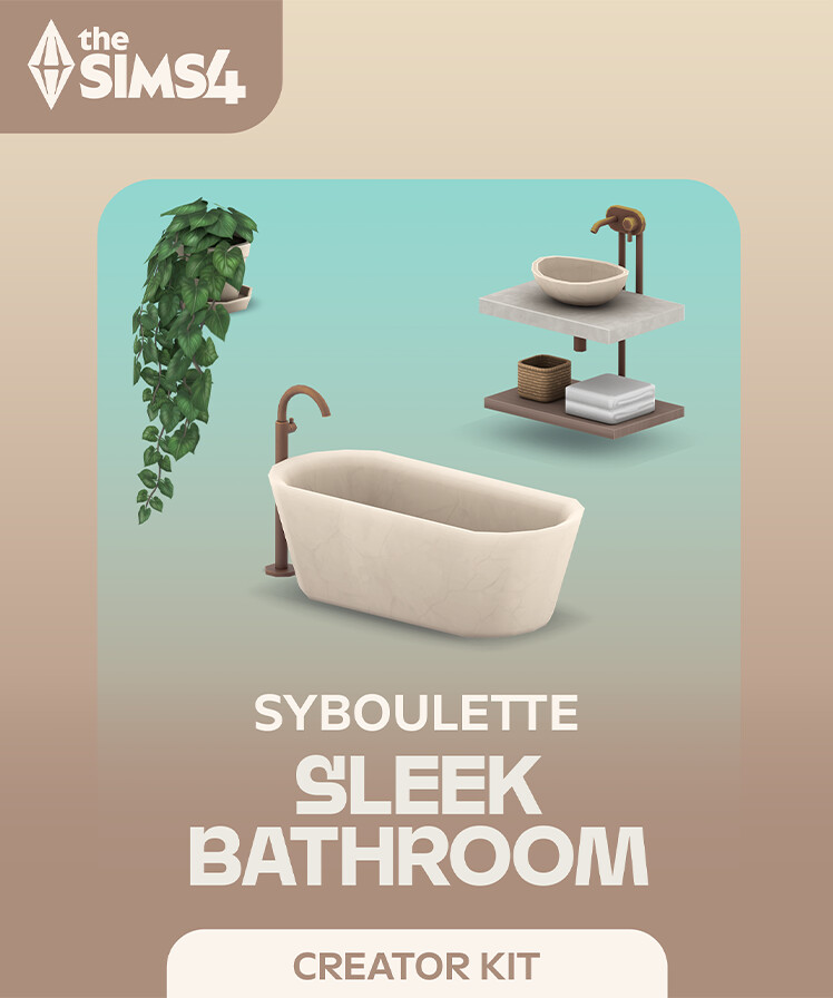 The Sims™ 4 Sleek Bathroom Kit