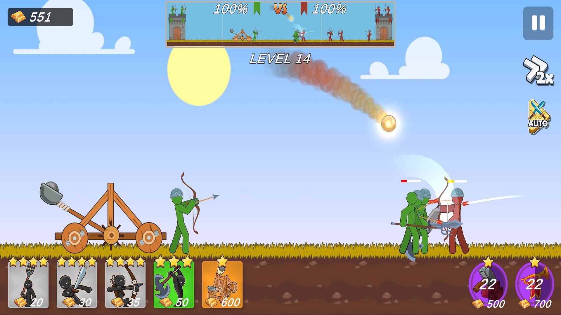 Stick Ragdoll Battle Simulator screenshot 2