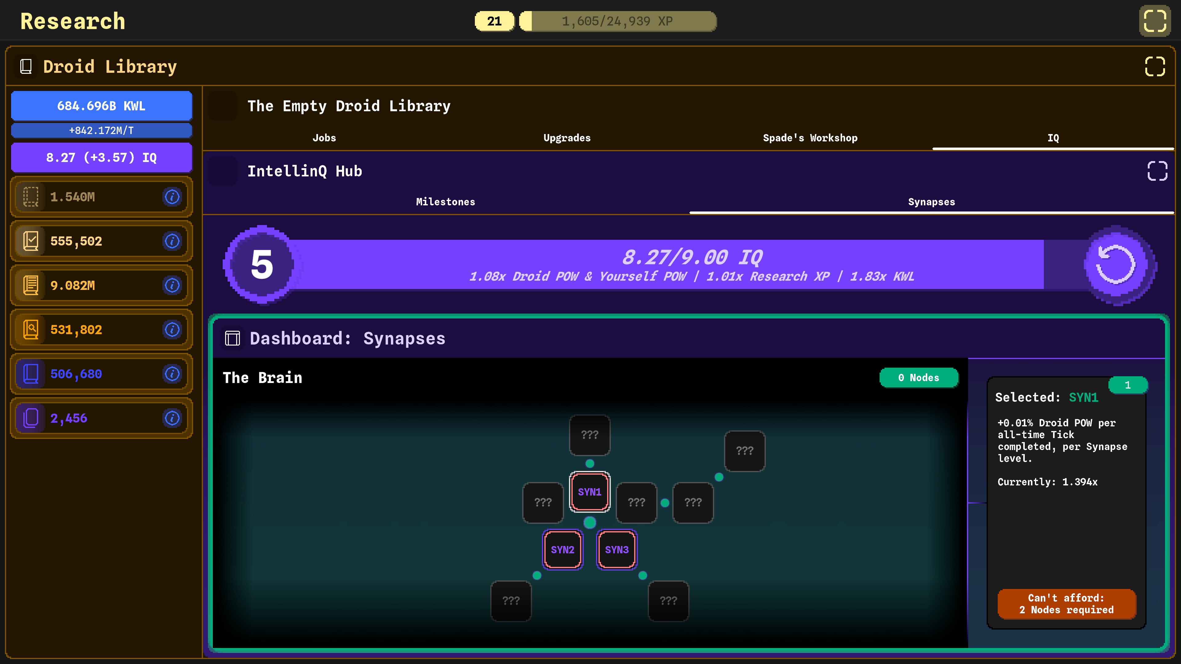 Idle Research 2 screenshot 3