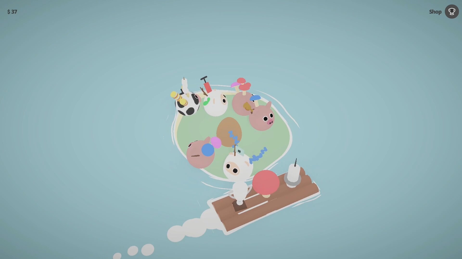 Bumper Animals trailer