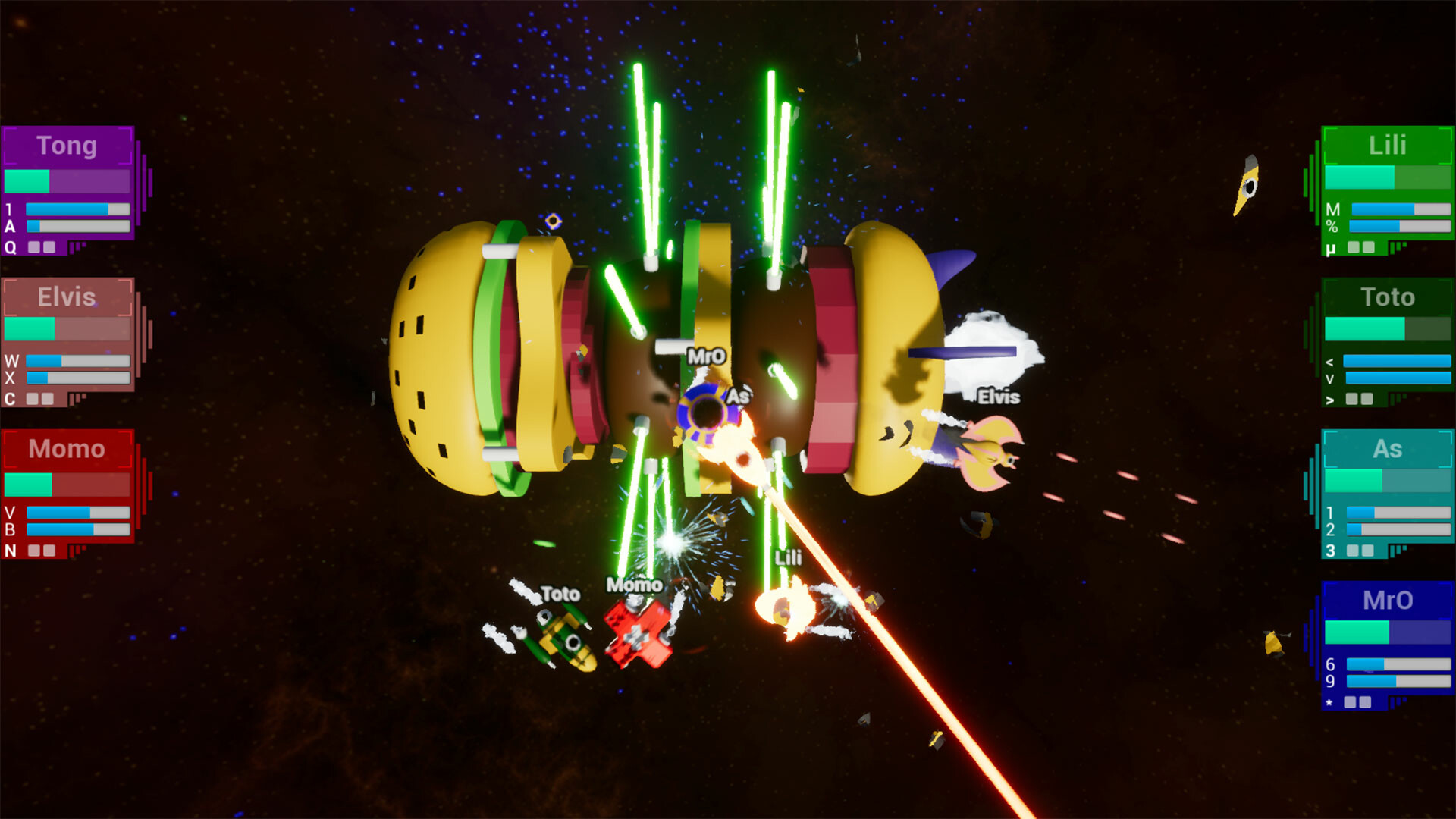 Gimme Space Battle trailer
