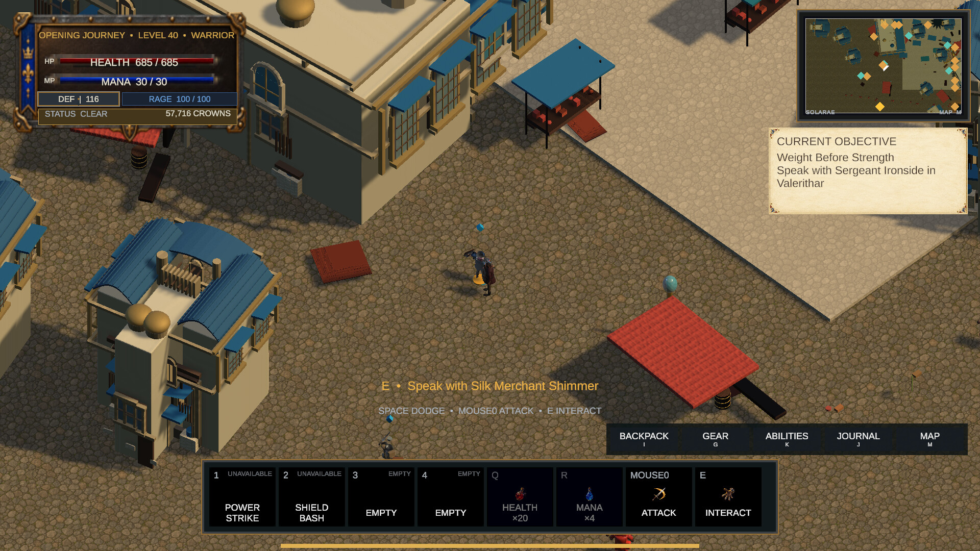Untitled 2D Isometric RPG screenshot 2